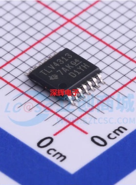 TLV4313IPWR TLV4313 全新运算放大器IC芯片 TSSOP-14 可直拍