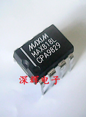 直插 MAX818LCPA MAX818L 微处理器监控IC芯片 DIP-8 可直拍