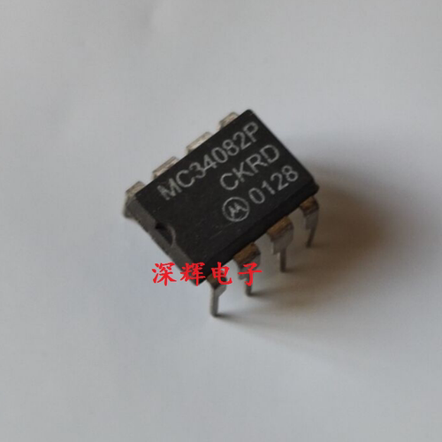 直插 MC34082P 进口双运放IC芯片 DIP-8 可直拍 MC34082