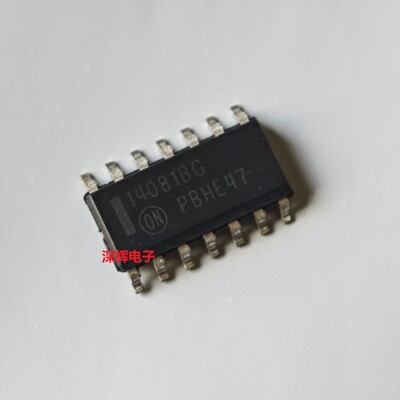 MC14081BDR2G 14081BG B进口逻辑IC芯片 贴片SOP-14 可直拍
