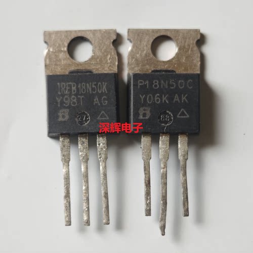 P18N50C IRFB18N50K FB20N50K 进口拆机功率MOS管 TO-220