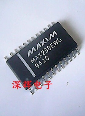 贴片 MAX238CWG MAX238EWG RS-232收发器芯片 SOP-24 可直拍