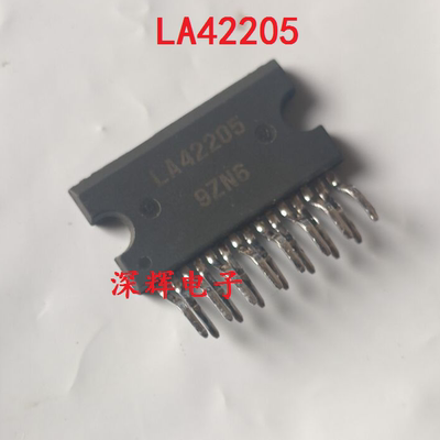 【深辉电子】LA42205 彩电场块 伴音块芯片 可直拍