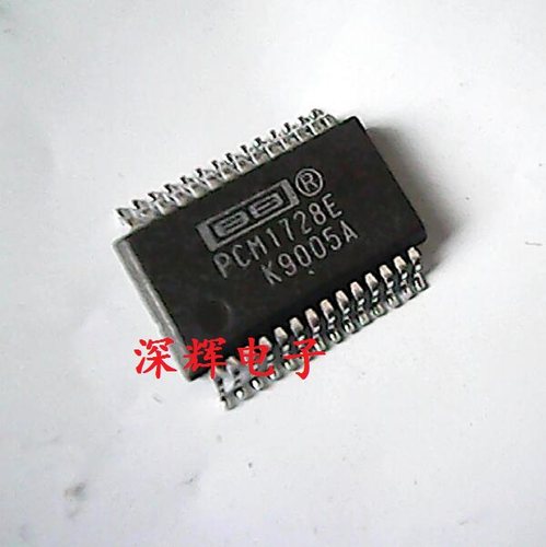 贴片 PCM1728E 正品D/A转换器芯片 SSOP-28封装 可直拍