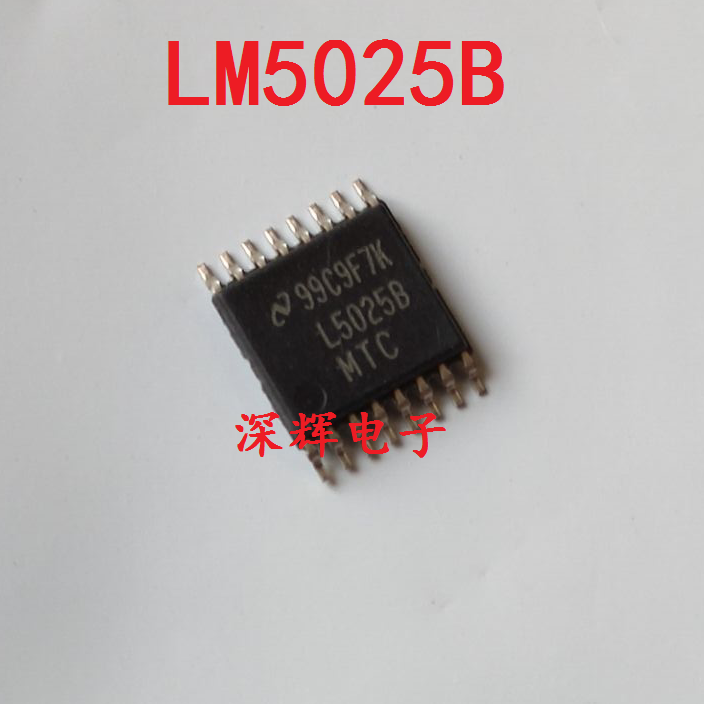贴片 LM5025BMTC L5025B 全新PWM控制器 TSSOP-16封装 可直拍