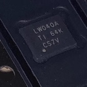 SN74LV4040ARGYR 丝印 LW040A 进口计数器IC芯片 QFN-16 可直拍