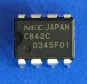 直插 C842C UPC842C 运算放大器IC芯片 DIP-8 可直拍 进口拆机