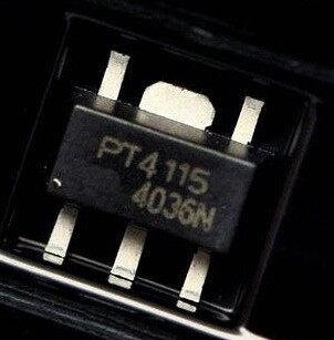 贴片 PT4115B89E LED驱动 高调光比LED恒流驱动器 SOT-89 PT4115