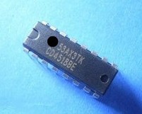 直插 CD4518BE CD4518BD 双BCD同步加计数器 DIP-16封装
