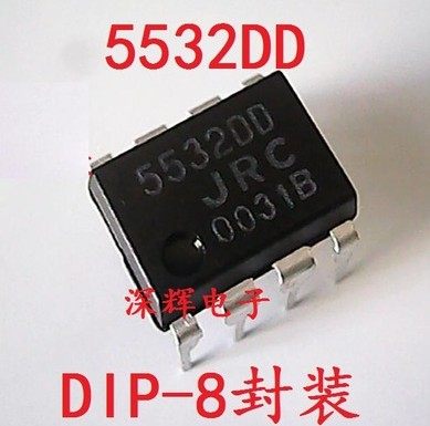 直插 5532DD JRC5532DD NJM5532D-D 运算放大器 可直拍 进口拆机