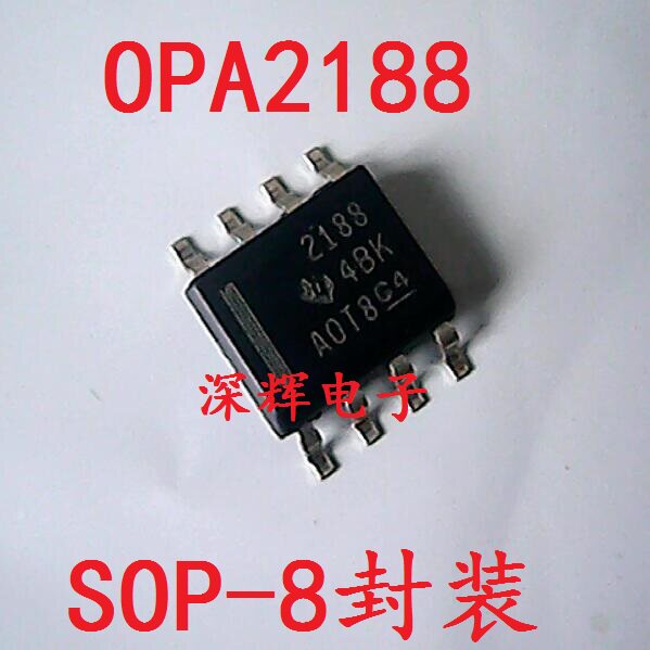 贴片 OPA2188AID OPA2188AIDR 运算放大器IC芯片 SOP-8 可直拍