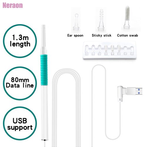 1080P 4.3 inch HD display 5.5mm ear endoscope video Ershao