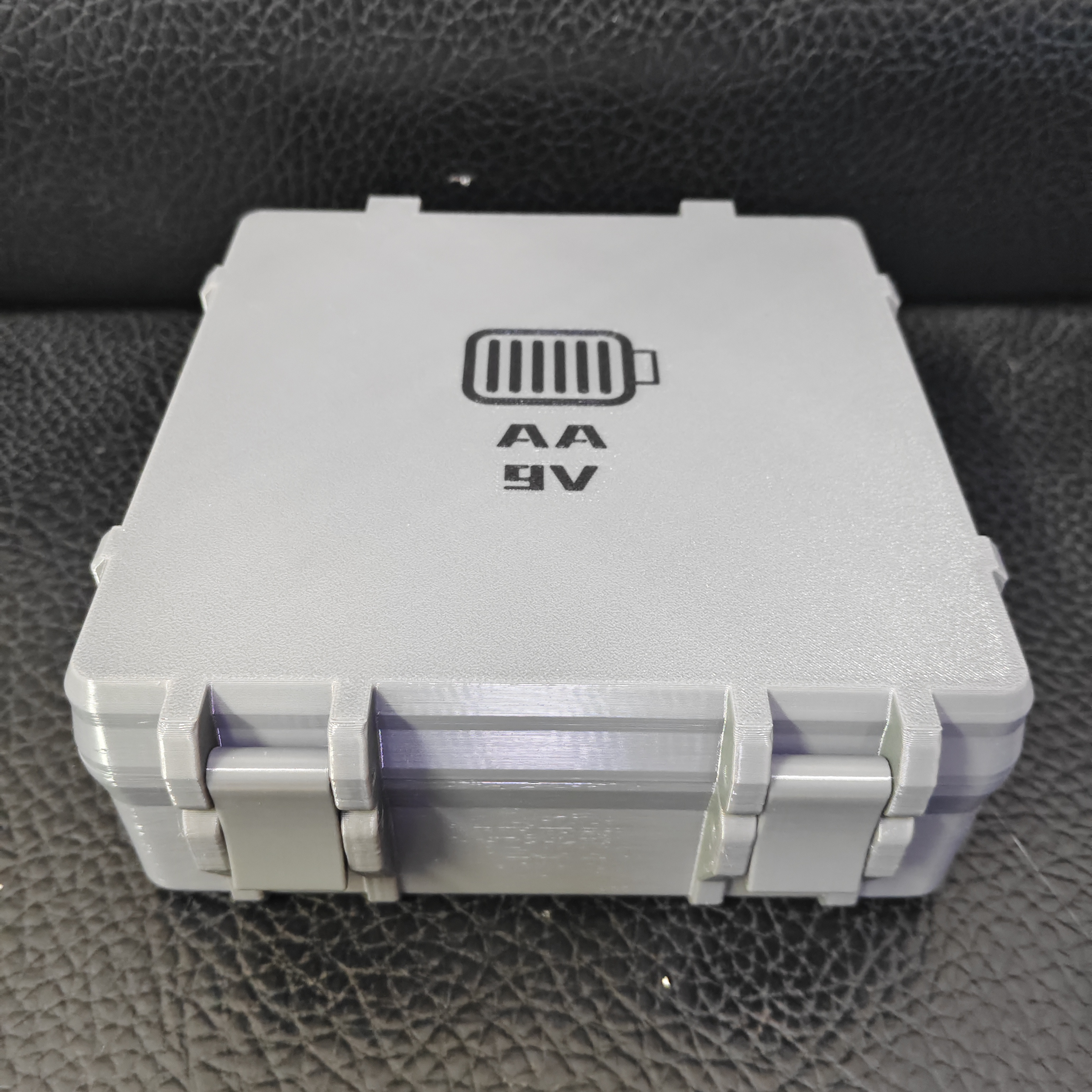 9V电池收纳盒9V电池盒定制9V电池5号电池混装盒录音室常用电池盒