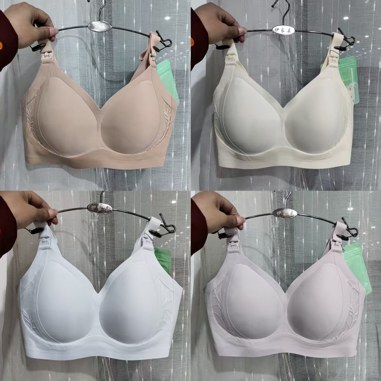 十月独宠便捷上开哺乳扣内衣透气舒适BCD杯孕前孕后喂奶文胸2306