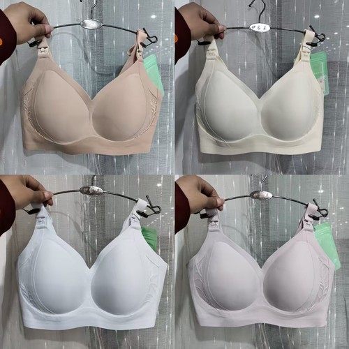 十月独宠便捷上开哺乳扣内衣透气舒适BCD杯孕前孕后喂奶文胸2306