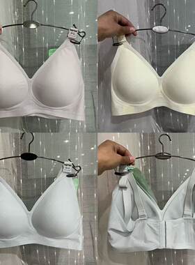 十月独宠轻薄透气上开扣哺乳文胸