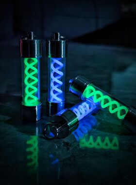 生化危机t病毒手工夜光螺旋试管样本模型手办道具挂件