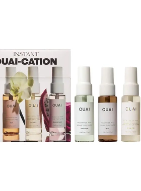 新款 OUAI St. Barts, Ibiza, Santorini & Melrose香发喷雾套装