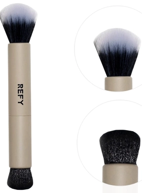 美代 REFY Dual Ended Complexion /Duo Face Brush化妆刷面部刷