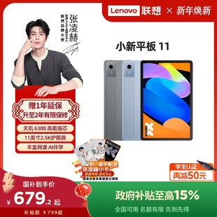 11英寸护眼屏联想小新pad学习平板 2025 联想平板小新平板11 政府补贴平板电脑年会礼品 政府补贴15%