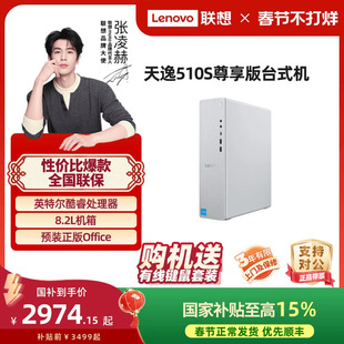 510Pro 酷睿Ultra 机电脑办公台式 国家补贴15% 主机 mini主机迷你主机小机箱台式 联想天逸510S 225可选