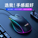 联想生态品牌异能者有线鼠标游戏电竞机械宏办公效可编程RGB新款