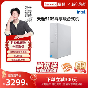 主机电脑联想台式 机电脑办公采购台式 电脑510Pro mini主机迷你主机小机箱台式 联想天逸510S