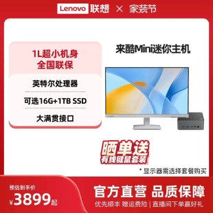 小机箱台式 电脑主机 机 来酷Mini 手掌大小 家用办公台式 Pro 机迷你mini电脑主机 台式