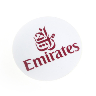 我爱飞行|阿联酋EK航空登机旅行机组拉杆箱圆贴Emirates Airlines