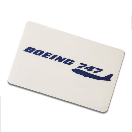 美国波音boeing747飞机剪影公交
