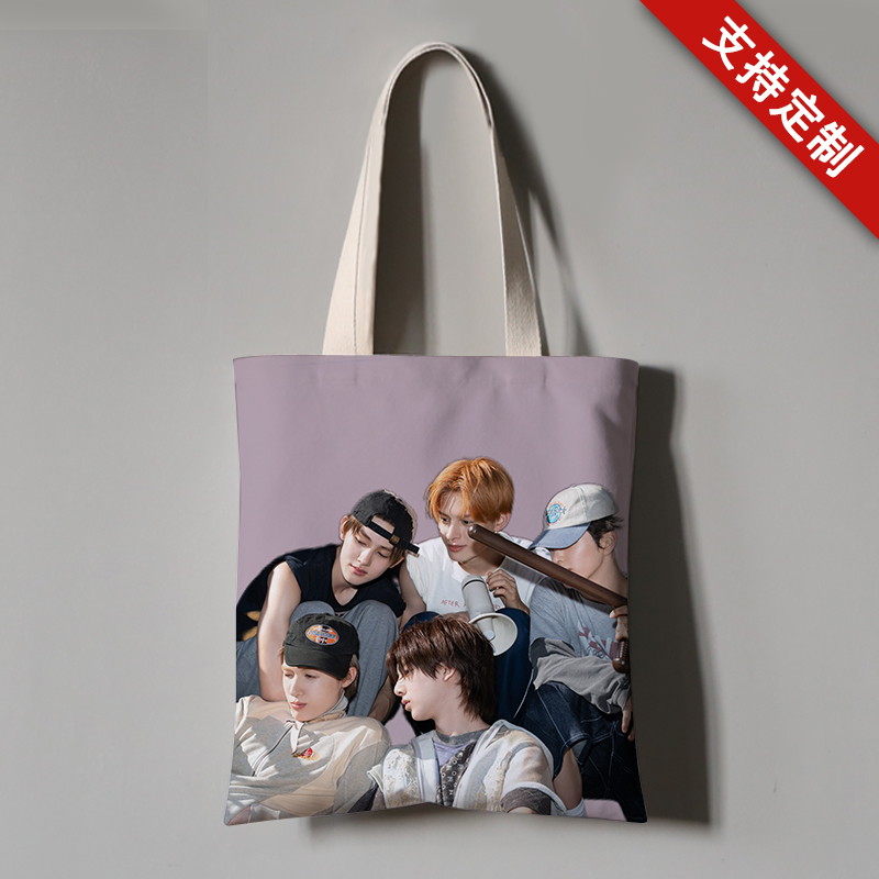 CORTIS男团周边同款帆布袋子来图