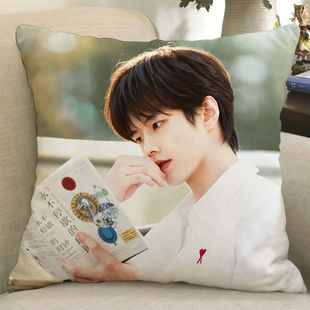 何与周边抱枕双面定制双轨靳朝公仔娃娃生日礼物学生沙发客厅靠垫