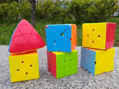 泛新异形魔方粽子移棱益智玩具