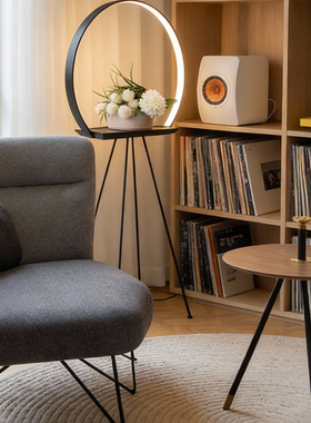 Studio FH/Camino/Halo lamp植生圆柔灯桌/北欧卧室落地氛围灯