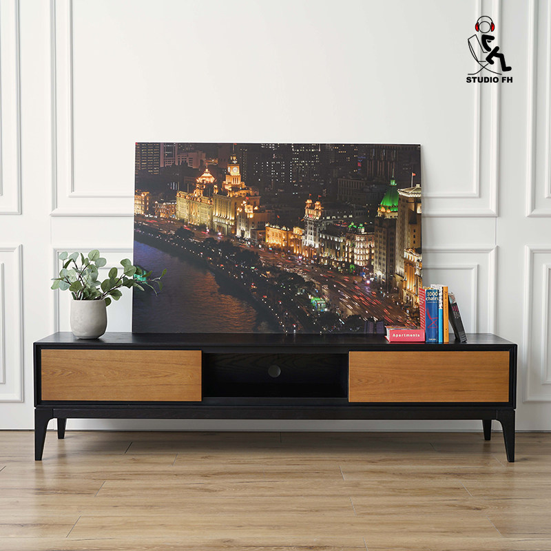 STUDIO FH “思”电视柜 水曲柳贴皮 简约现代 北欧 MIC Studio|msdalam kategori perabot kediaman, kabinet, kabinet TV - dari Buy2taobao.com untuk memberikan perkhidmatan ejen Taobao profesional membeli