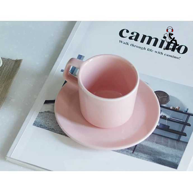 独特简约Camino北欧陶瓷咖啡杯碟