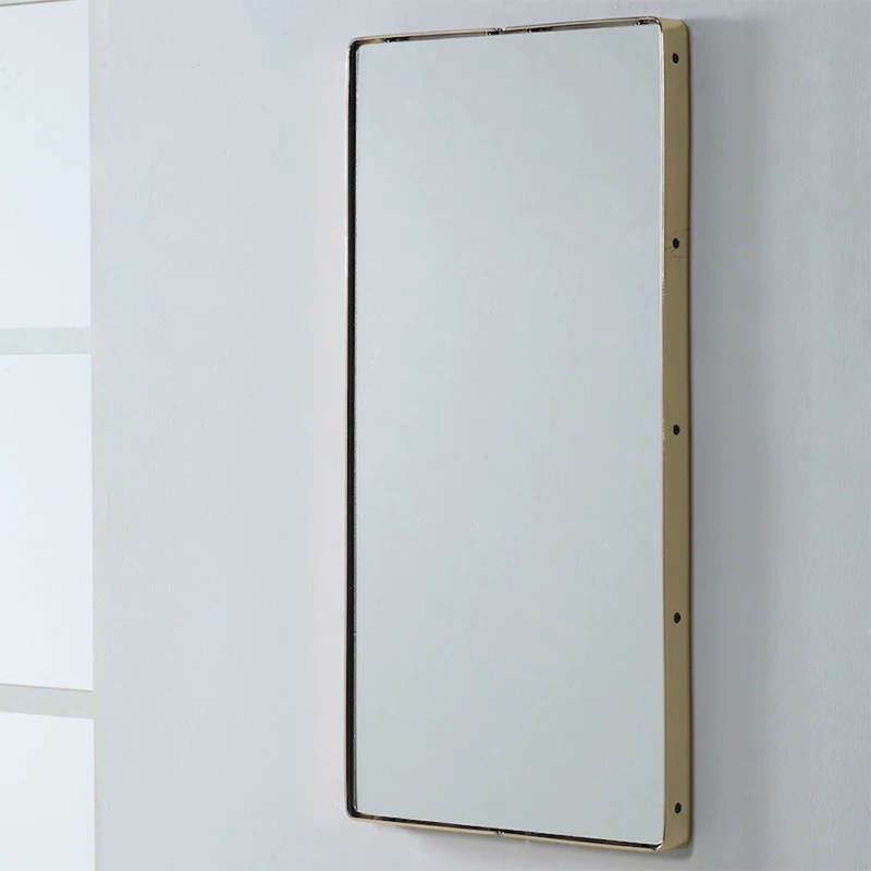 STUDIO FH/camino Bautista//黄铜长方镜/梳妆镜/壁挂镜
