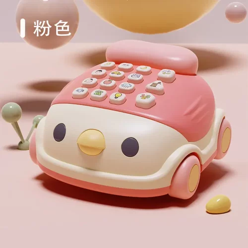 儿童仿真电话机座机益智早教模拟
