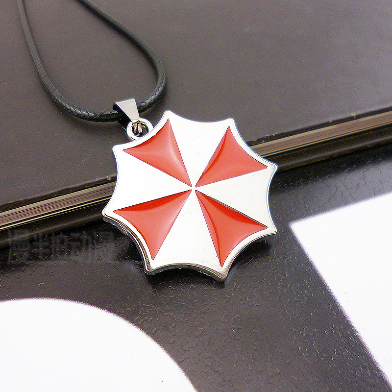 项链钥匙扣生化危机安布雷拉标志