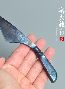 江龙手工香刀刮香分工具撬茶刀