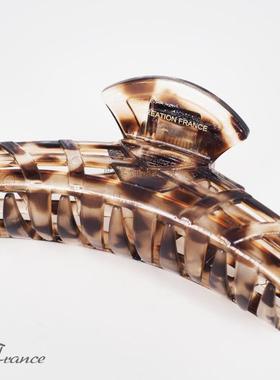 商城新品 法国weiny发饰，中发抓/抓夹D2343 产品保障 2色选