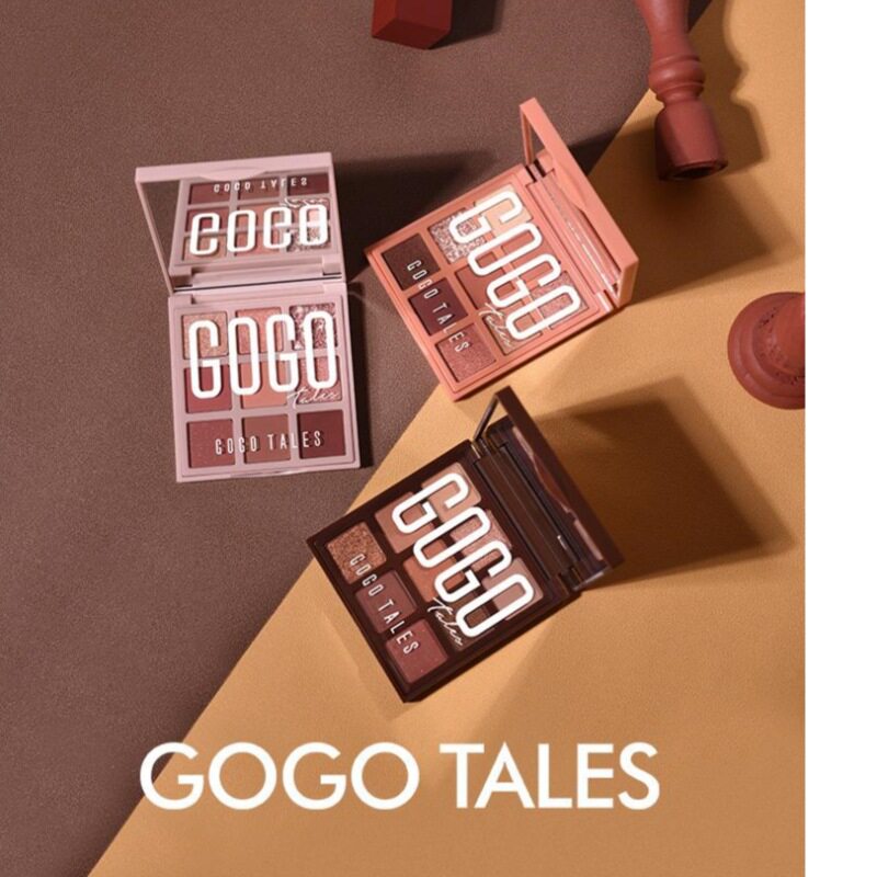 gogo tales戈戈舞眼影慕丝雾绒眼影盘女大地色闪亮眼影盘送女朋友