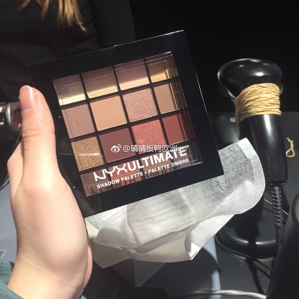 清仓现货 欧洲正品 NYX Warm Neutrals16色/warm rust 12色眼影盘