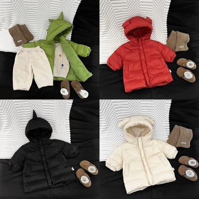 婴幼儿羽绒服冬装新款中长款宝宝