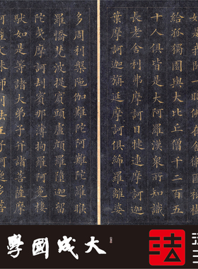 林则徐无量寿经墨宝册页真正楷书