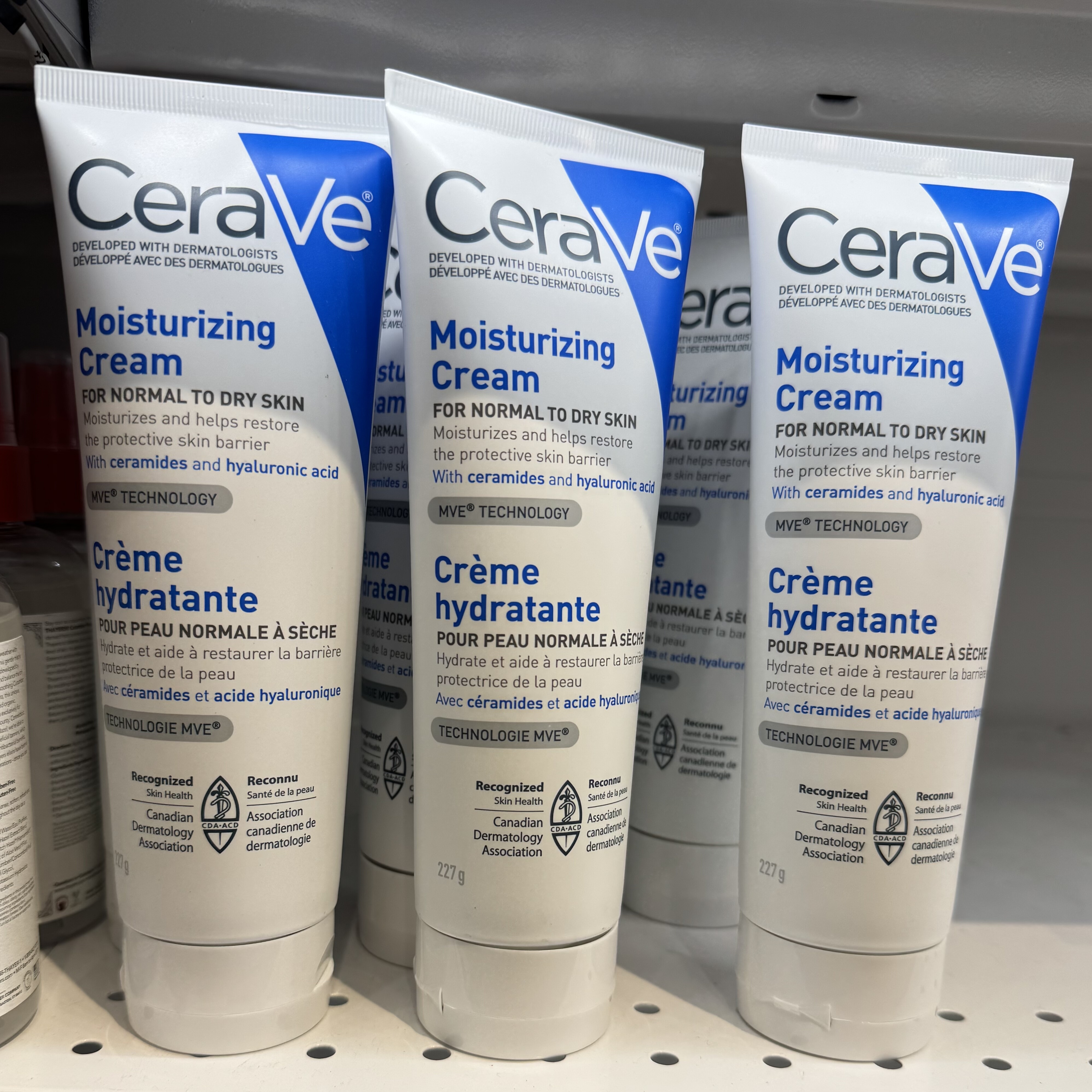 加拿大直邮 CeraVe适乐肤保湿修复低敏滋润面霜护肤霜227g