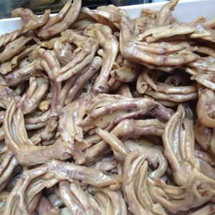 重庆特产小吃胖子妈盐水鸭鸭爪鸭掌排队廖记棒棒鸡250克国内代购