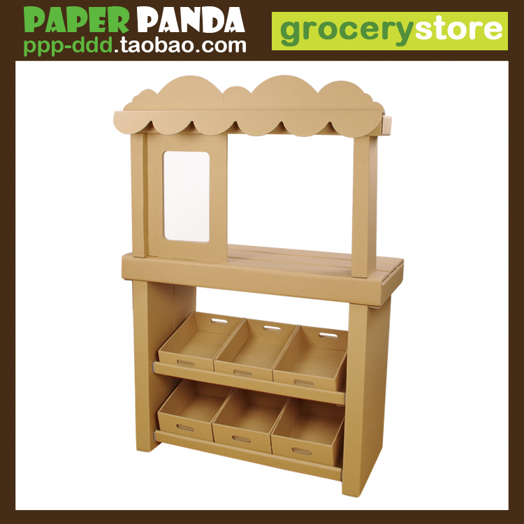 PAPERPANDA亲子DIY过家家小卖部