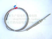 推荐 锡炉探头波峰焊锡锅温度传感器高温屏蔽测温线热电偶K型