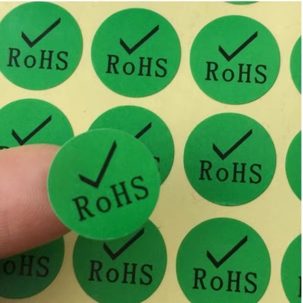 ROHS环保合格贴无铅环保电子产品物料达标检测合格贴纸 1张50贴